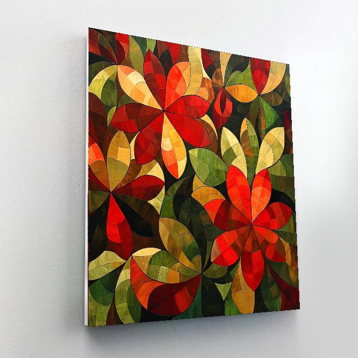 Frida Kahlo Inspired A Tapestry Of Colors  Numbered Painting Kits