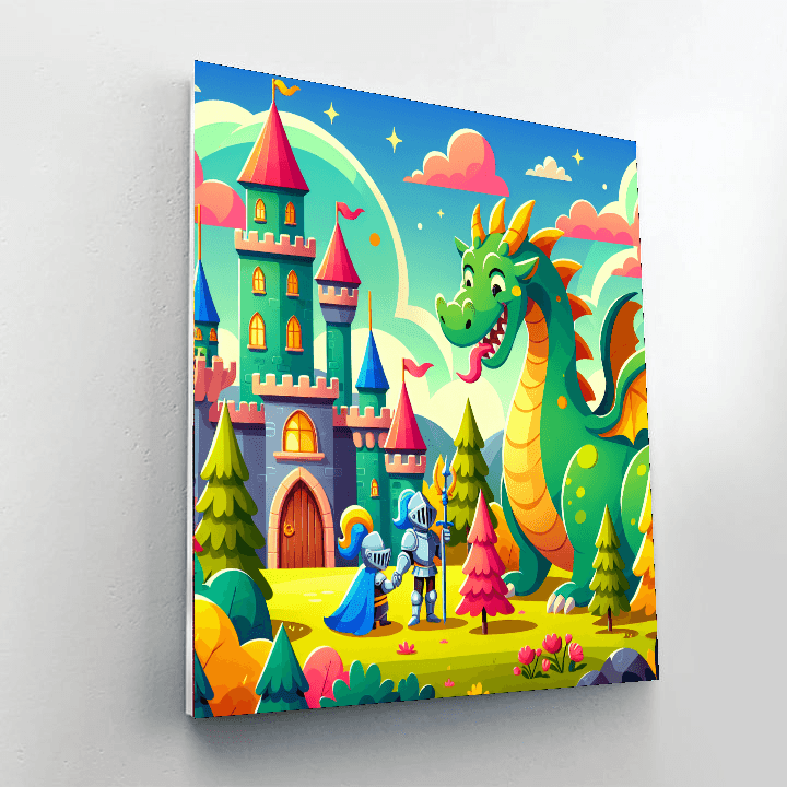 Epic Castle Quest Number Painting