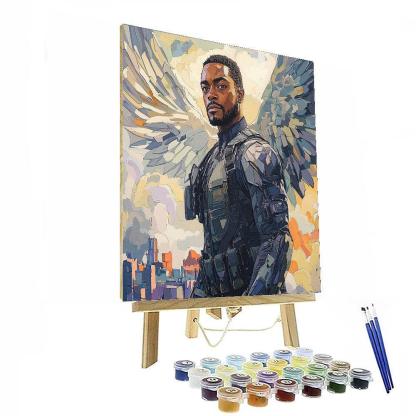 Anthony Mackie: The Soaring Spirit Of Falcon Numbered Painting Kits