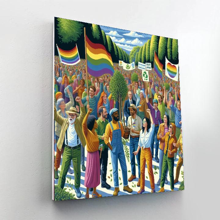 World Environment Day Paint By Numbers Kits