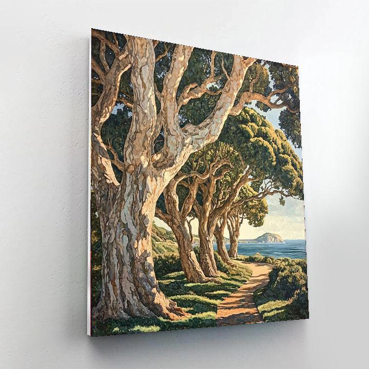 Michelangelo Inspired Timeless Grove  Paint By Number