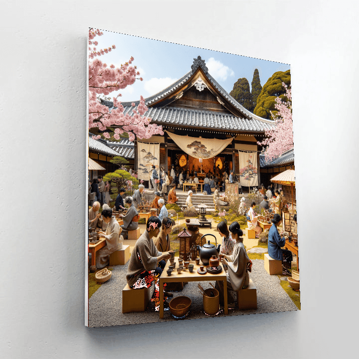 T Festival - Japan Painting By Numbers Kit
