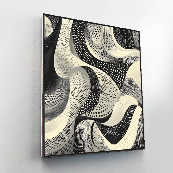 M.C. Escher Inspired Optical Harmony  Paint By Numbers