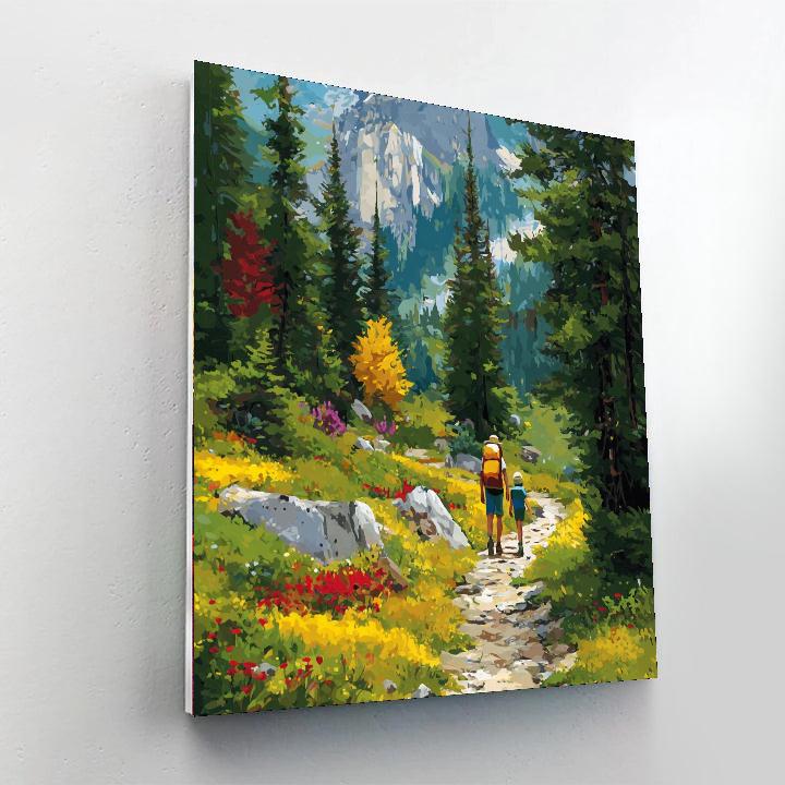 A Day In Nature Number Painting