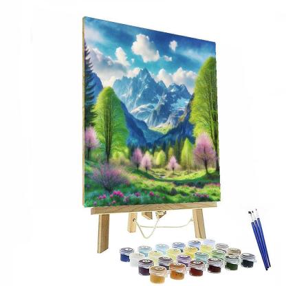 Mountain Spring Renewal Paint By Numbers Kits