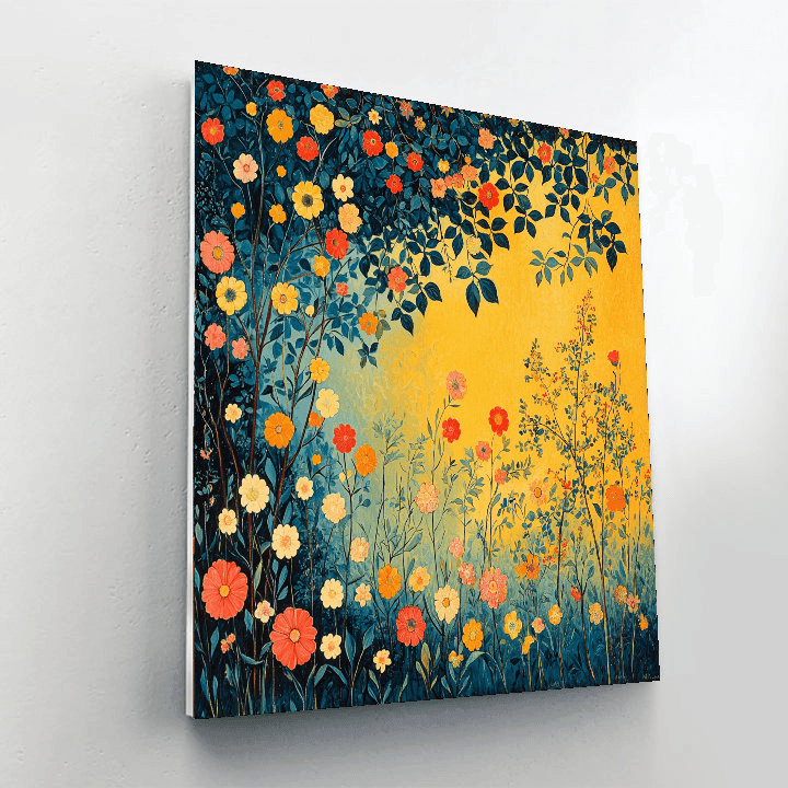 Odilon Redon Inspired Springtime Reverie  DIY Paint By Numbers
