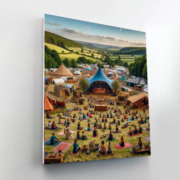 Wilderness Festival - Oxfordshire DIY Paint By Numbers