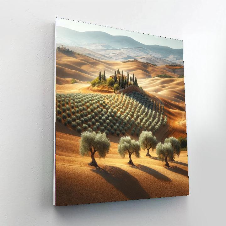 A Day In Tuscany Paint By Numbers