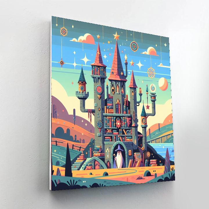 Adventure In Wizard's Tower Numbered Painting Kits