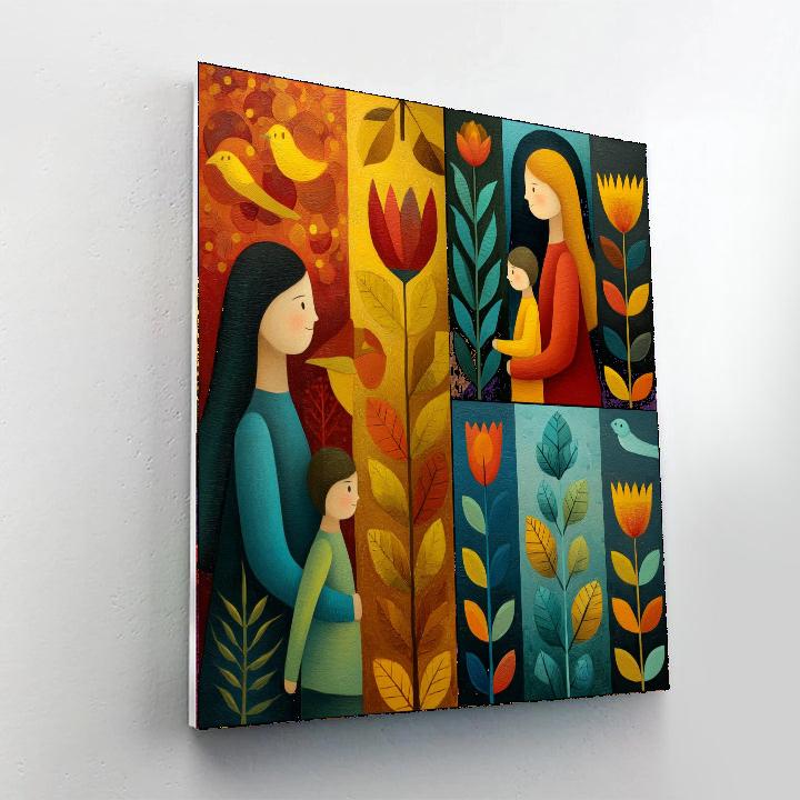 Mother’s Love Across The Seasons Paint By Number