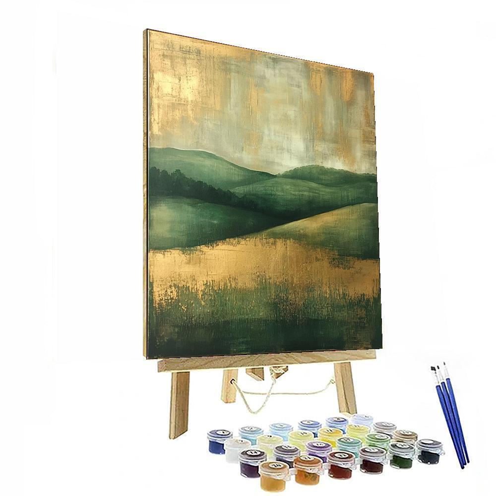 Mark Rothko Inspired Whispering Earth  Numbered Painting Kits