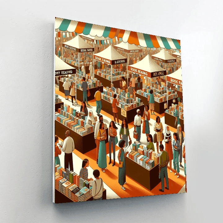 Lima International Book Fair - Peru Numbered Painting Kits