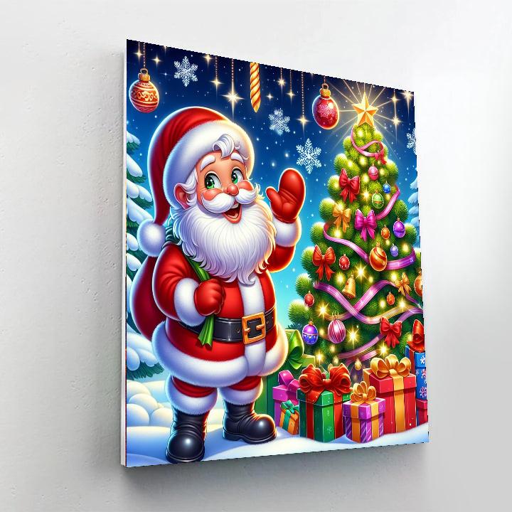 Enchanting Christmas Scenes Paint By Numbers