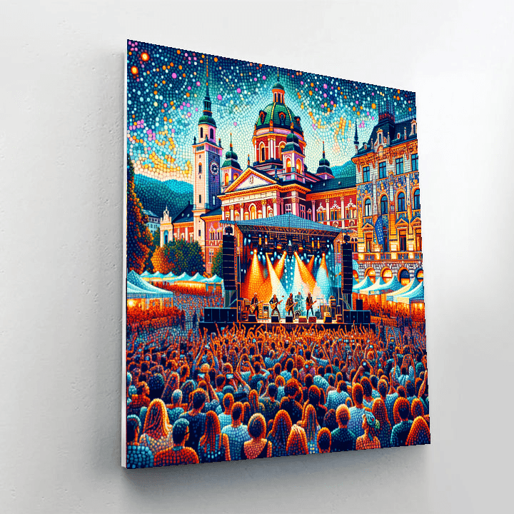 The Ljubljana Festival Paint By Color