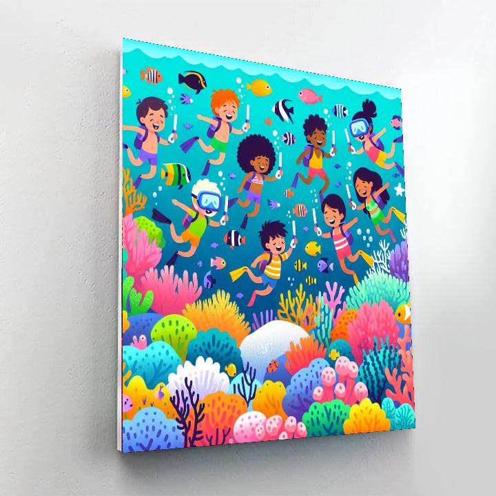 Ocean Explorer's Bay Paint By Number