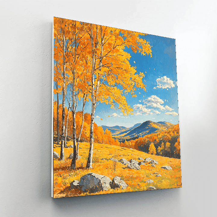 Winslow Homer Inspired Crisp Autumn Day  Paint By Numbers Art