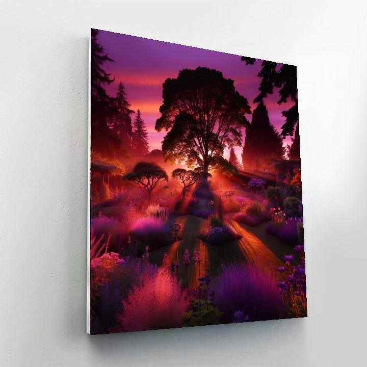 Twilight Garden Whispers Paint By Numbers