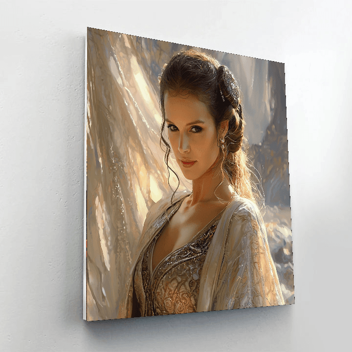 Natalie Portman: The Intellectual Grace Of Padmé Amidala Paint By Numbers Art