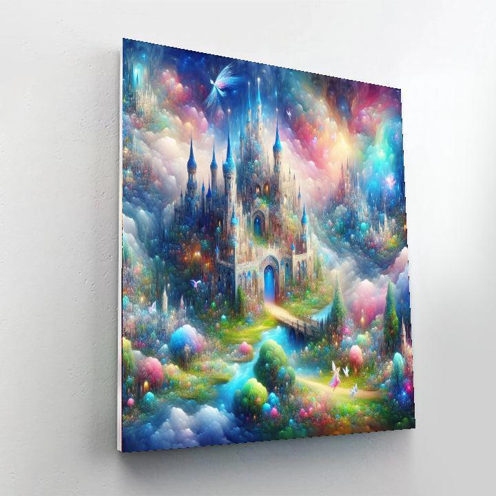 Royal Fantasy Kingdom Paint By Numbers Art