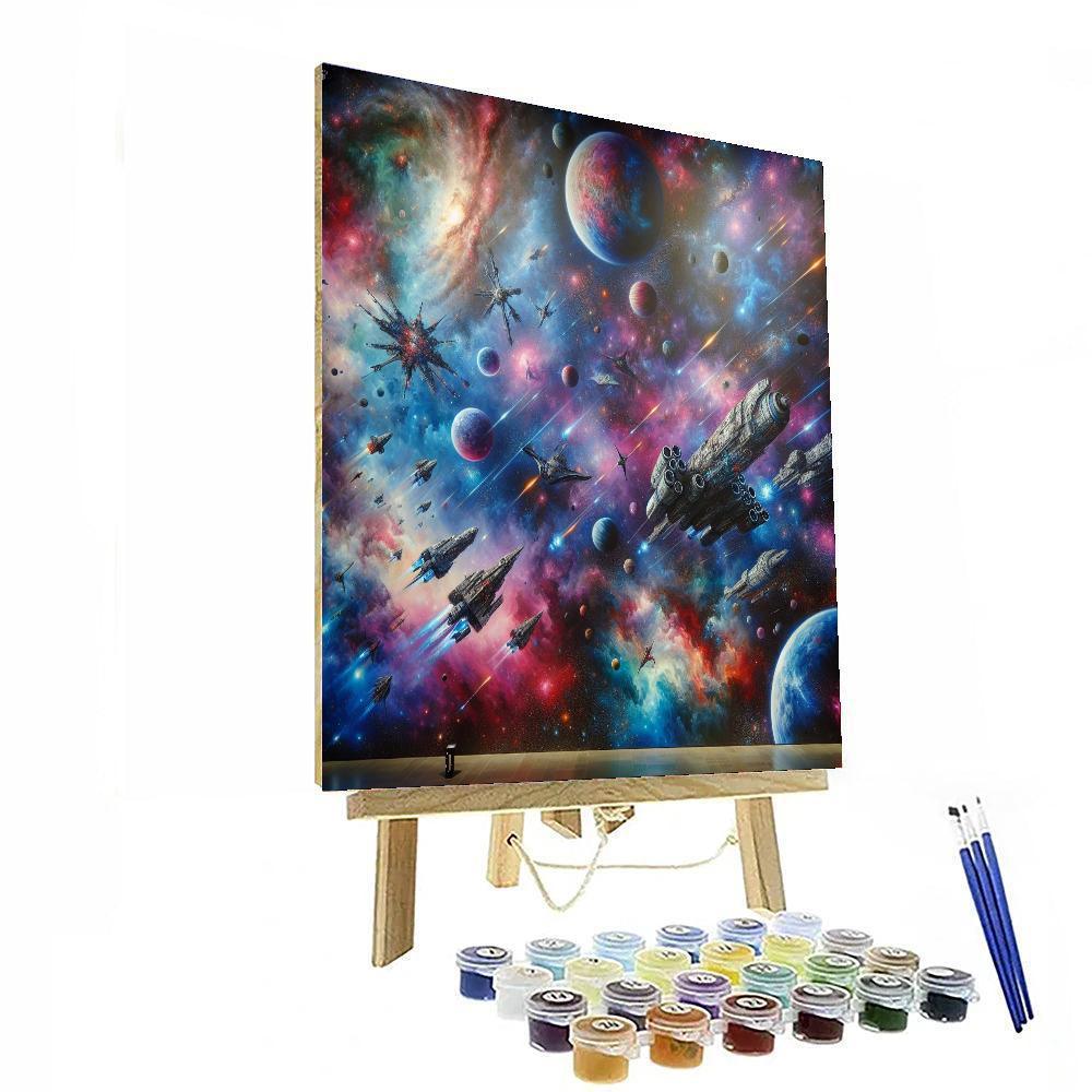 Cosmic Adventure Quest Paint By Number