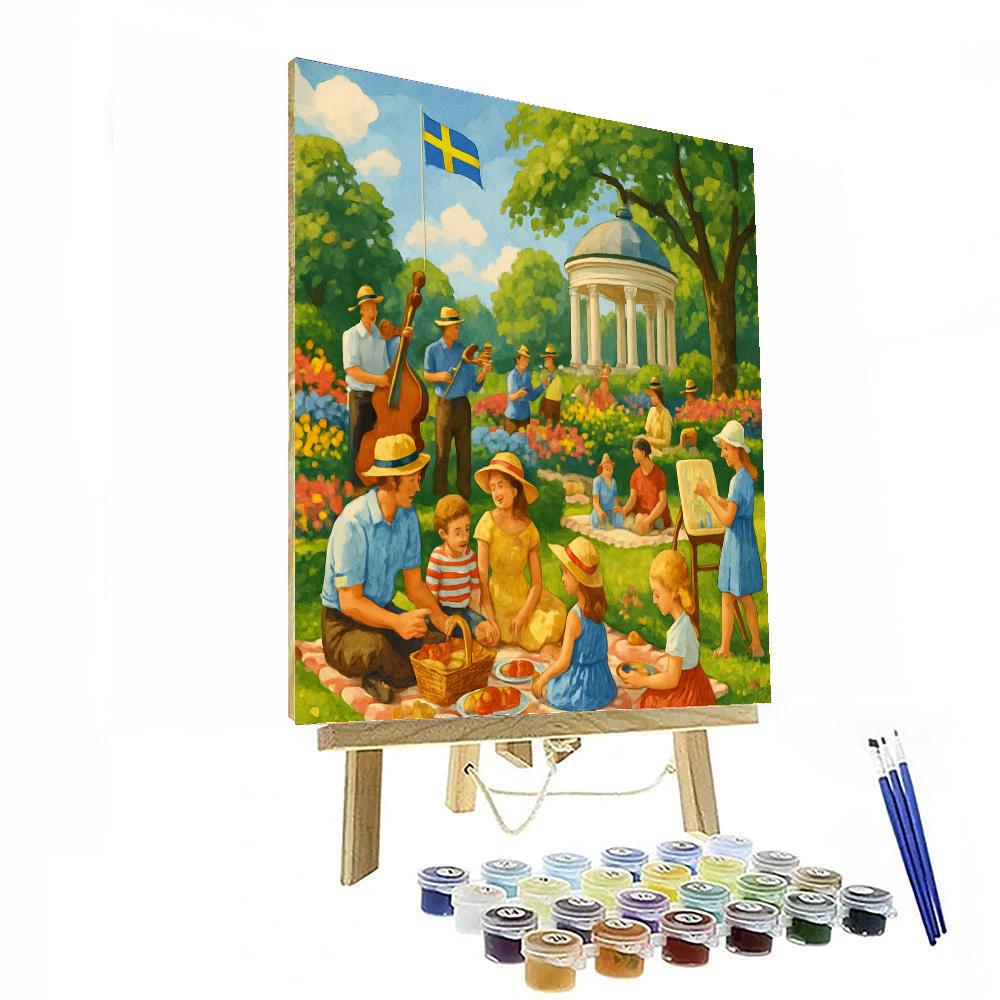 Waldemarsudde Summer Festival - Stockholm, Sweden Paint By Numbers Art