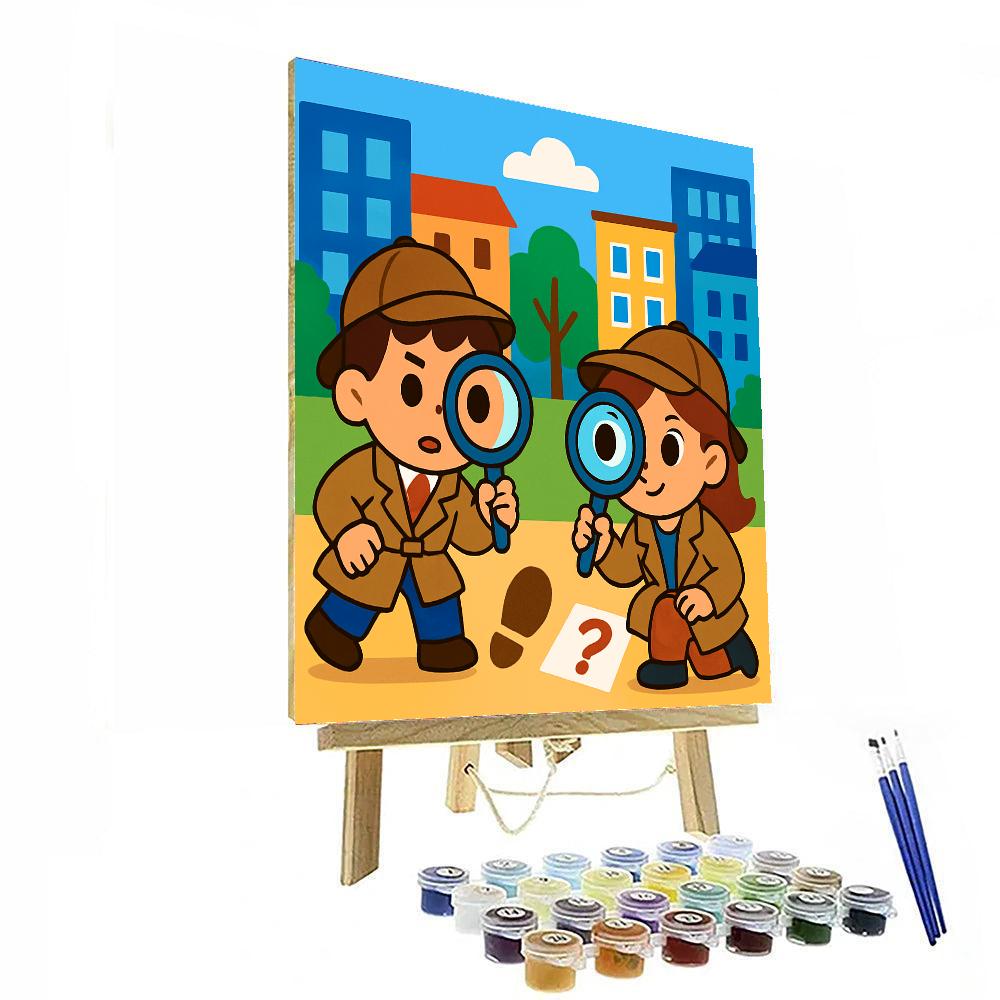 Mystery Explorers Paint By Numbers Art