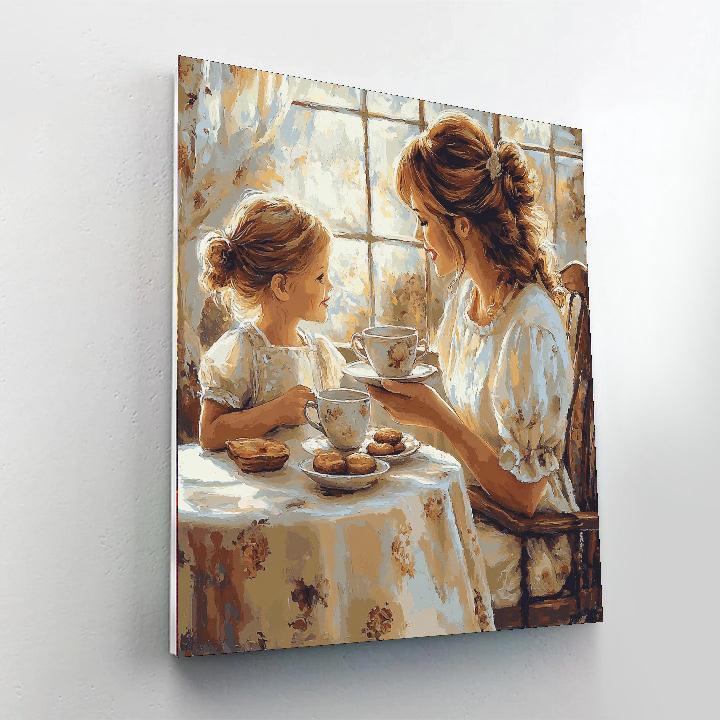 Sweet Tea Moments Number Painting