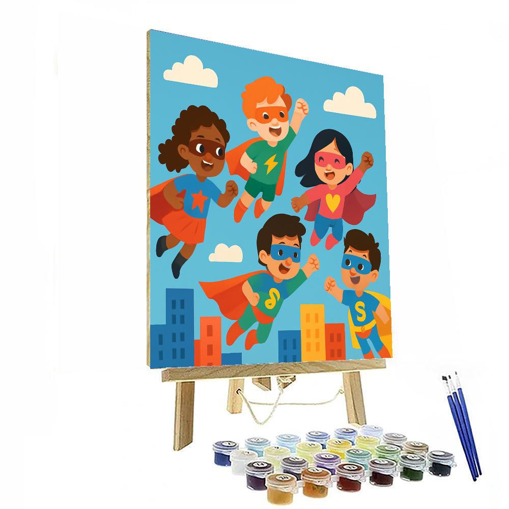 Heroic Adventure Paint By Numbers