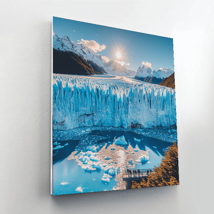 Perito Moreno Glacier - Argentina Numbered Painting Kits