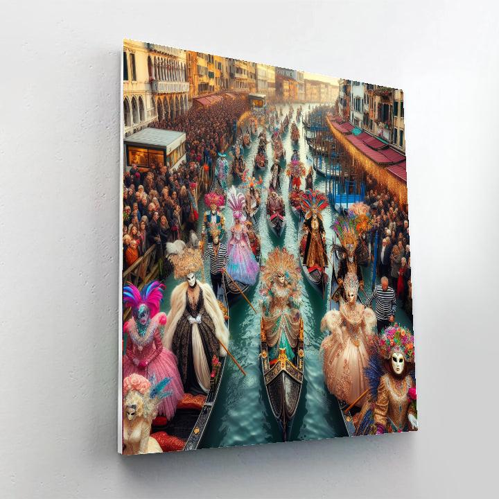 Carnival - Venice - Italy Paint By Numbers Kits