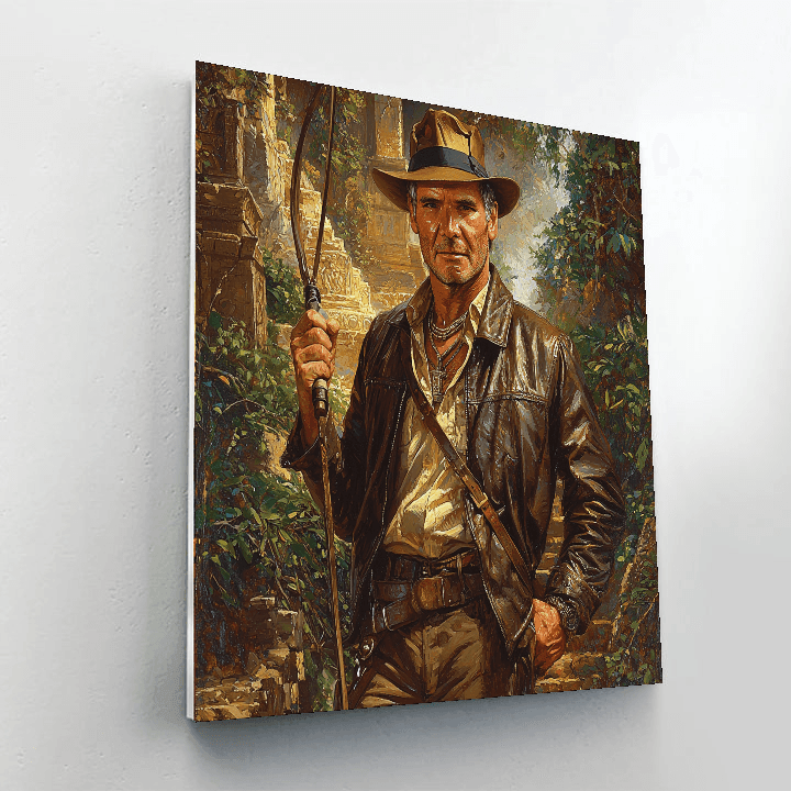 Harrison Ford: The Legendary Adventurer Unfolds Paint By Numbers