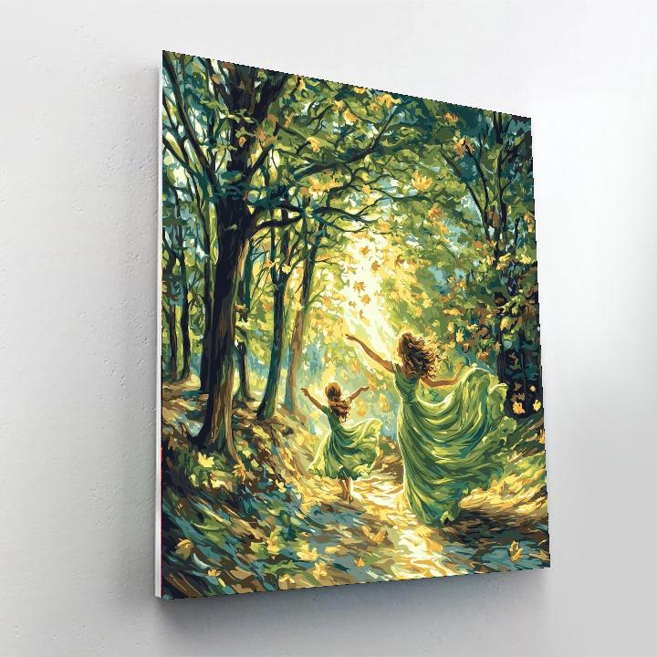 Mother’s Eternal Dance Paint By Color