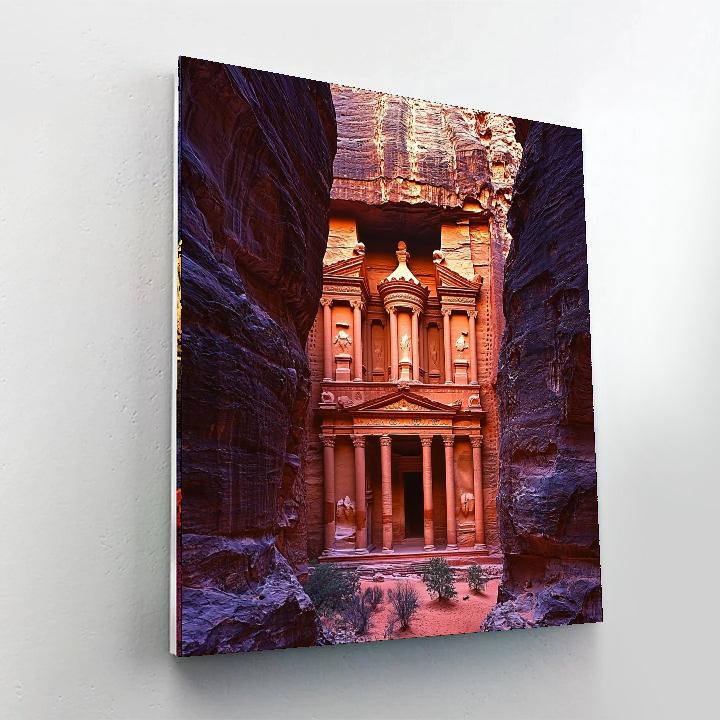Petra - Wadi Musa Number Painting