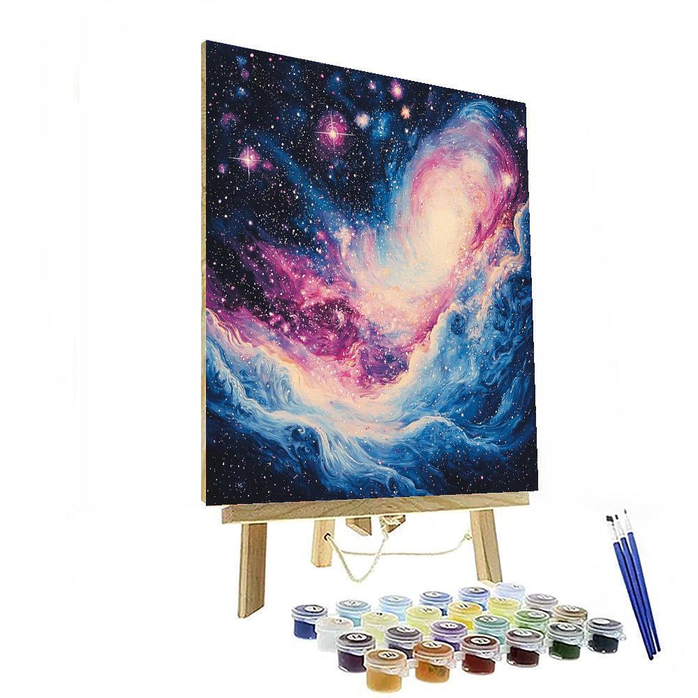 Georges Seurat Inspired Cosmic Harmony Symphony  Numbered Painting Kits