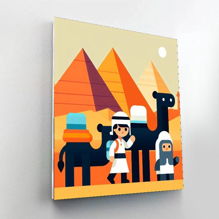 Desert Explorer's Quest Paint By Number