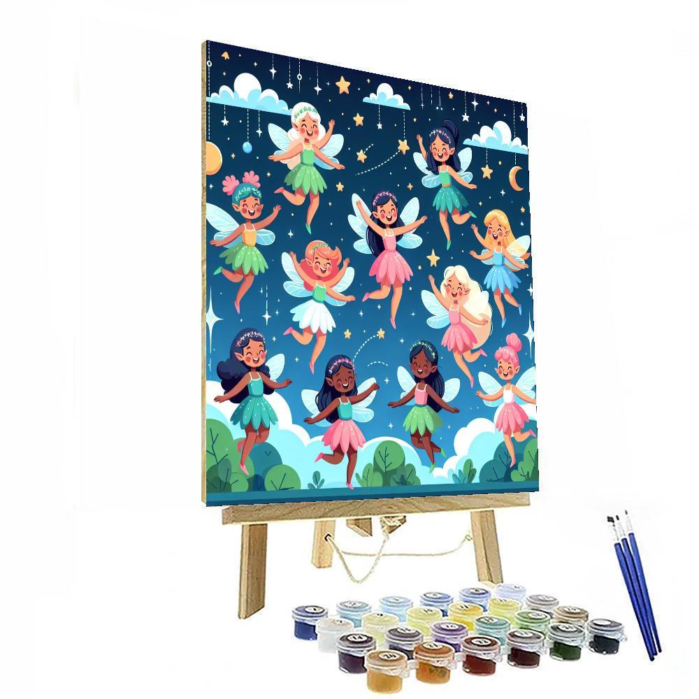 Dreamland Fairy Gathering Numbered Painting Kits