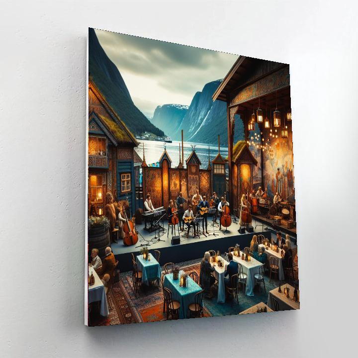 Festspillene I Bergen - Norway Paint By Numbers Art