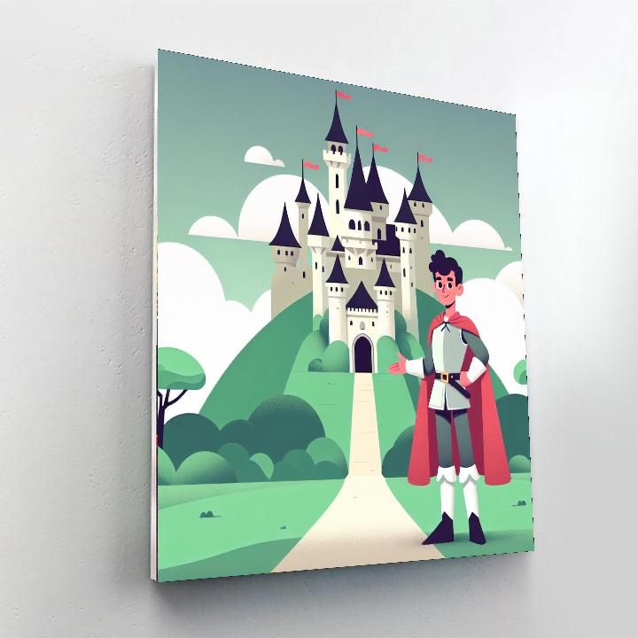 Adventure At Castle Hills Painting By Numbers Kit