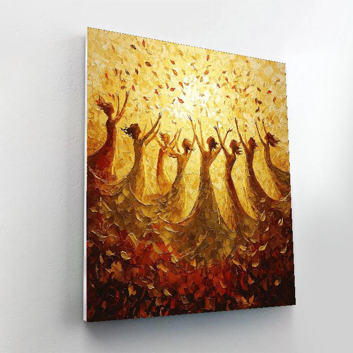 Dancing With Mom Numbered Painting Kits