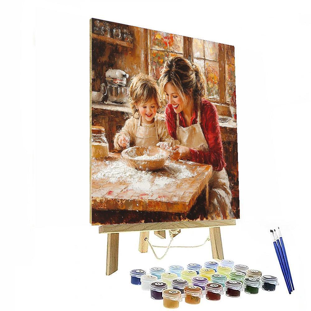 Cooking Together Paint By Numbers Kits