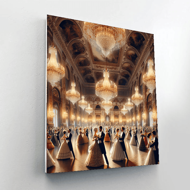 Wiener Opernball - Austria Number Painting