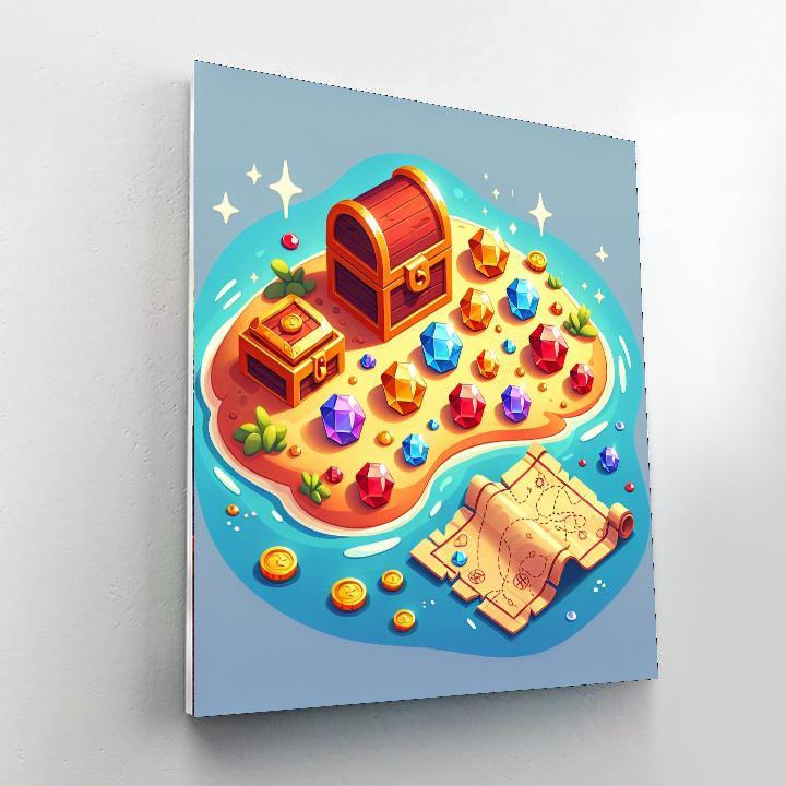 Treasure Trove Paint By Numbers Art