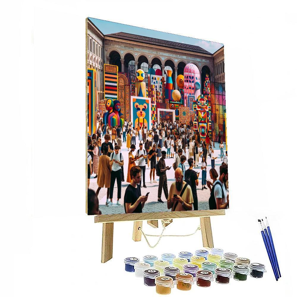 Istanbul Biennial - Istanbul DIY Paint By Numbers