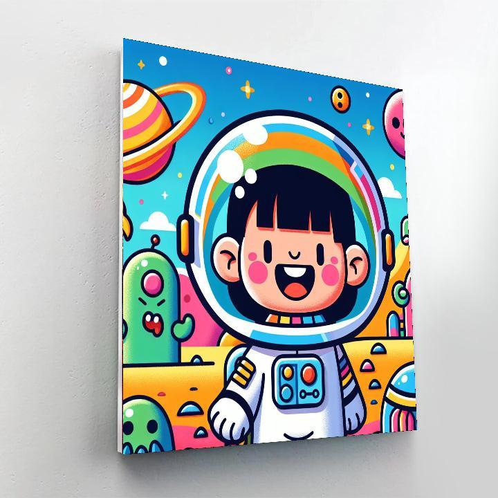 Astronaut Adventures Paint By Number