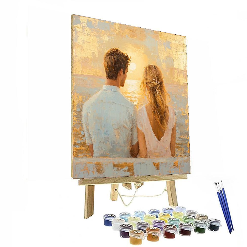 Cherishing Each Other's Dreams Paint By Color