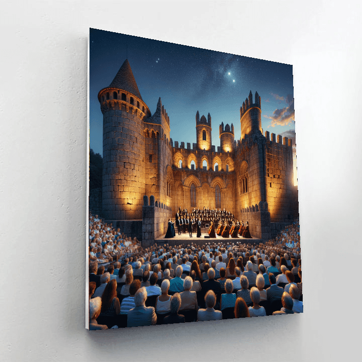 Savonlinna Opera Festival - Finland Painting By Numbers Kit