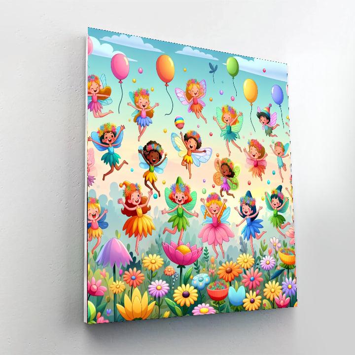 Magic Fairy Party Painting By Numbers Kit