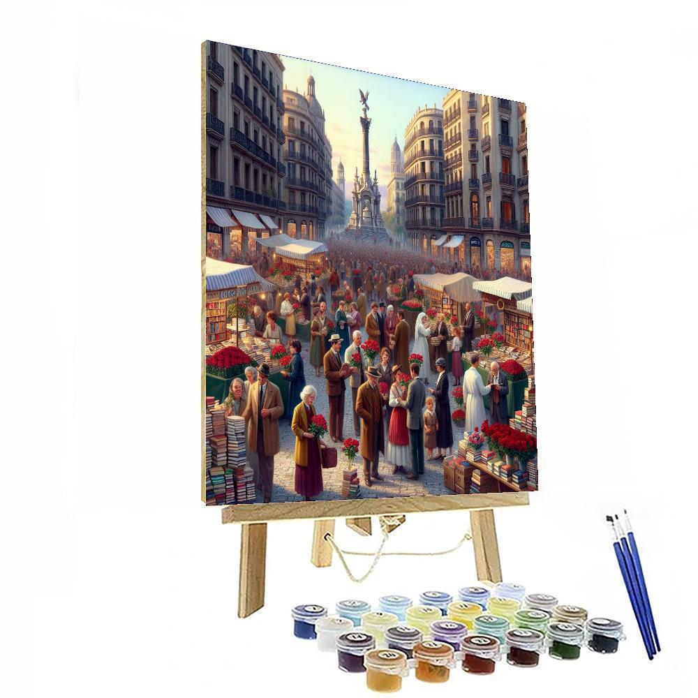 Día De Sant Jordi - Spain Paint By Number