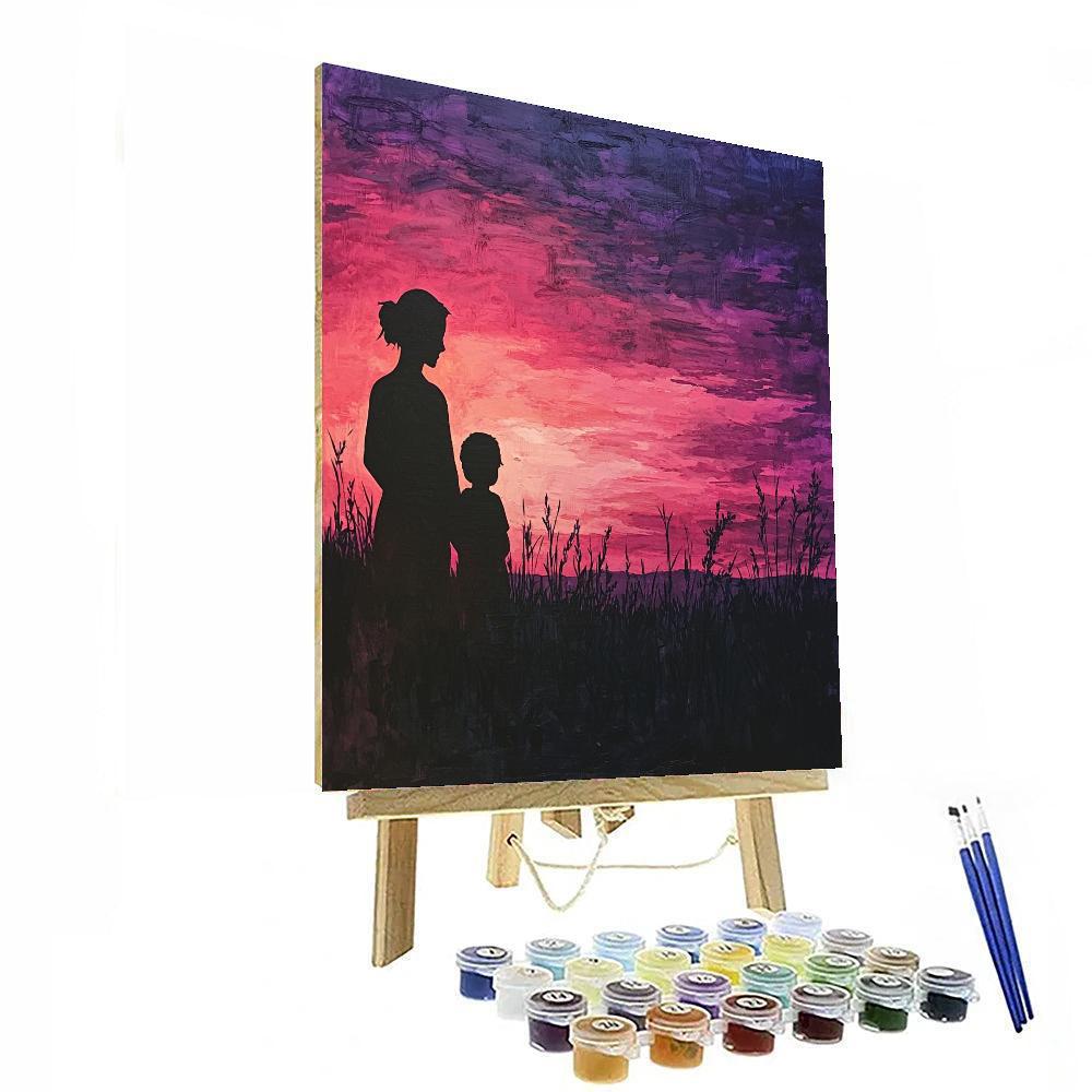 Tender Moments At Twilight Paint By Numbers Kits