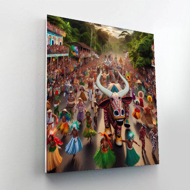 Boi Bumba - Brazil Painting By Numbers Kit